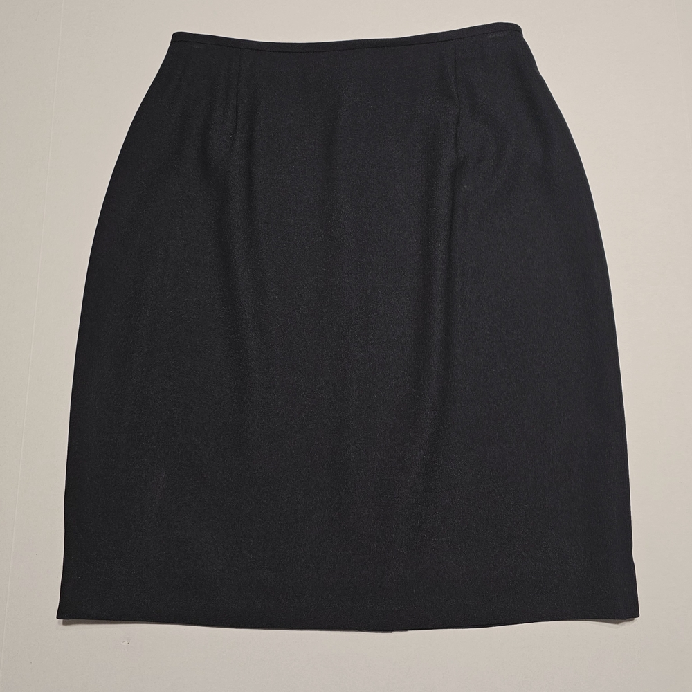 Liz Claiborne Black Knee-Length Pencil Skirt